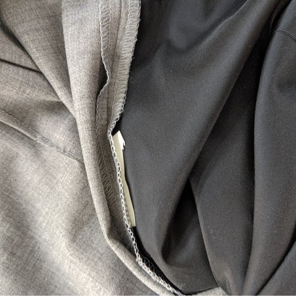 Zanella Dress Pants Womens Plus Size 16 Trouser Gray Stretch Pocket Straight - Picture 12 of 13